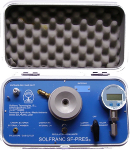 Cámara  de presión digital SF-Pres-35  (Tipo “Scholander”)